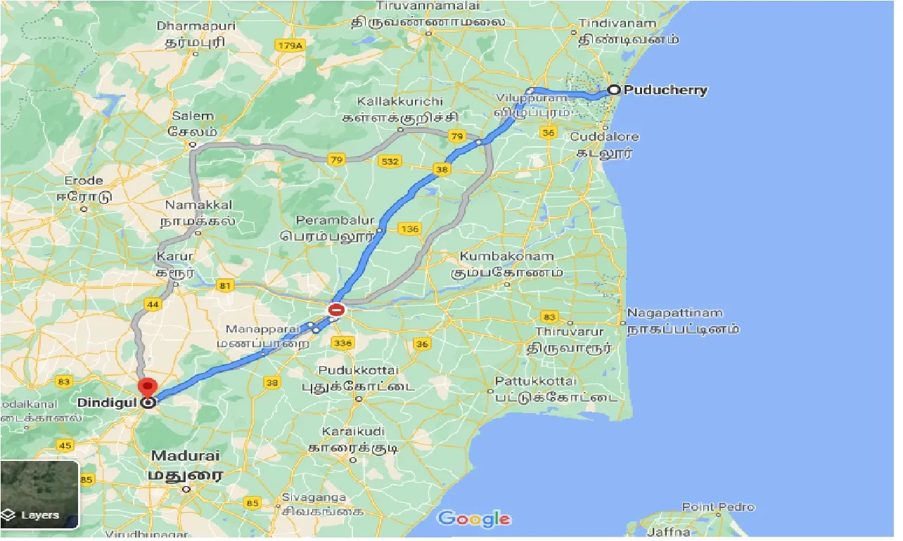 puducherry-to-dindigul-one-way