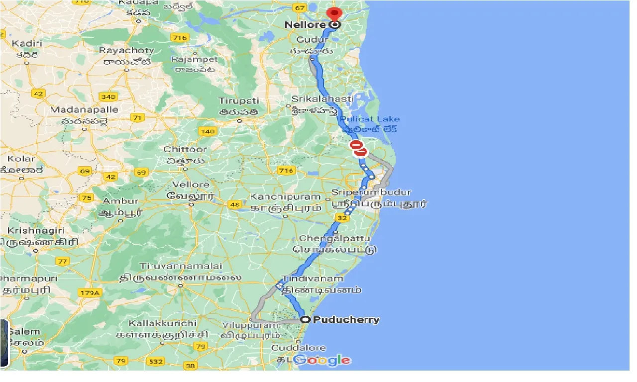 puducherry-to-nellore-one-way