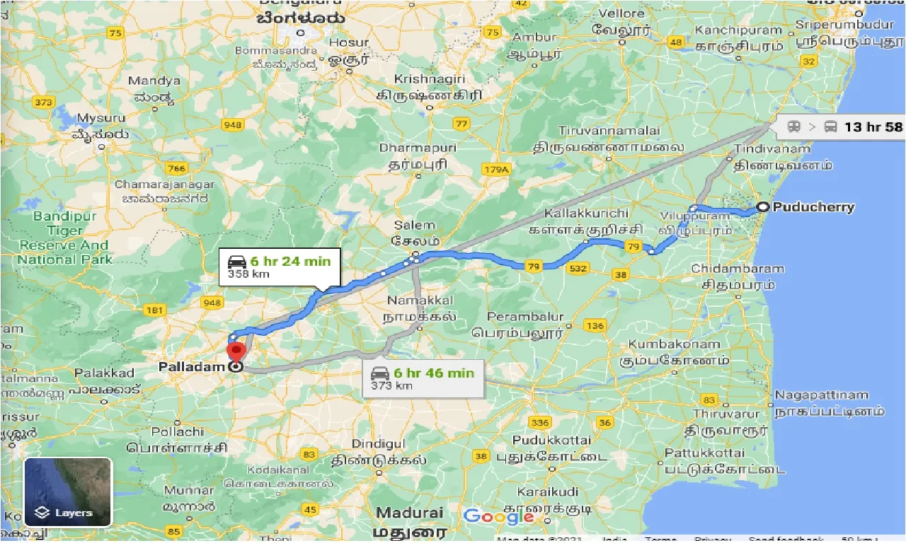 puducherry-to-palladam-one-way