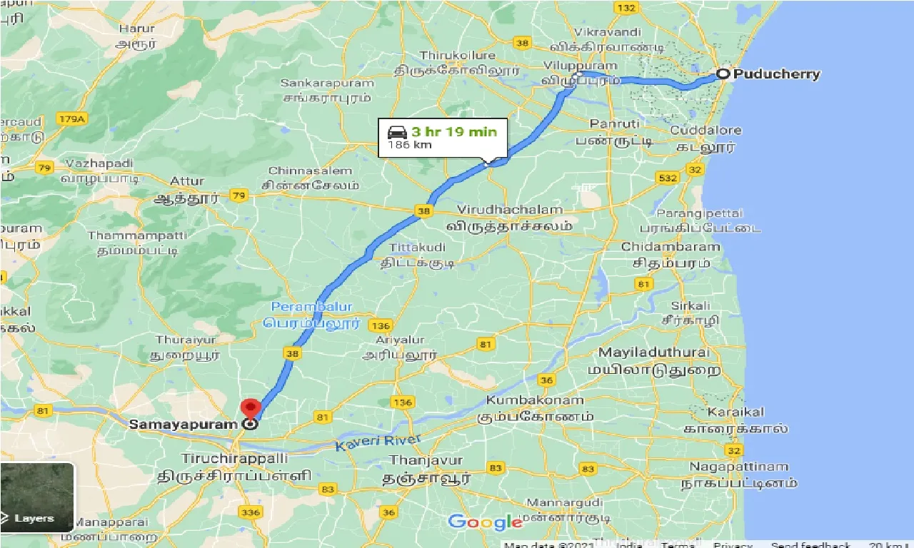 puducherry-to-samayapuram-taxi