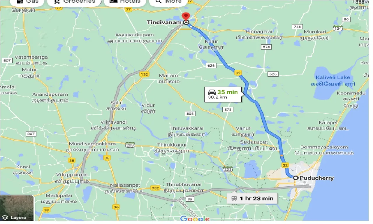 puducherry-to-tindivanam-one-way