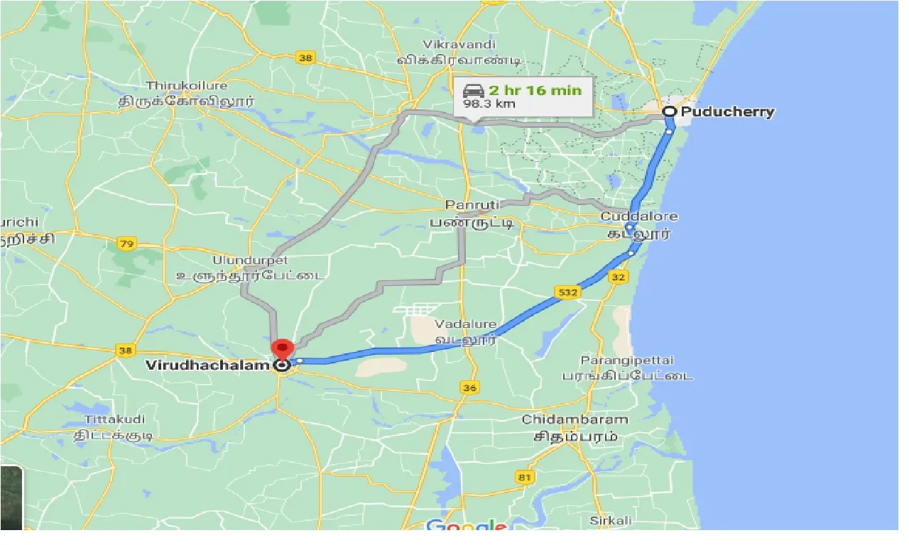 puducherry-to-virudhachalam-one-way
