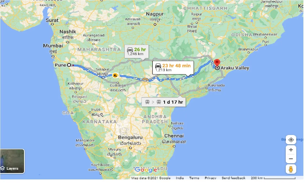 pune-to-araku-valley-one-way