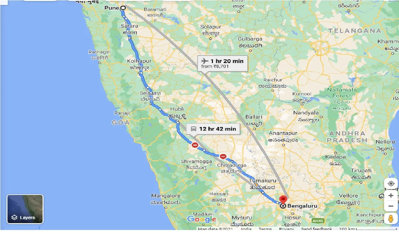 pune-to-bengaluru-one-way