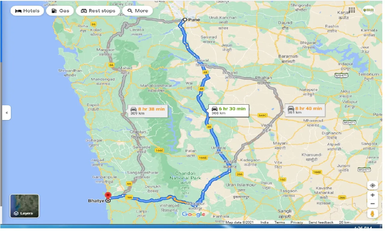 pune-to-bhatye-one-way