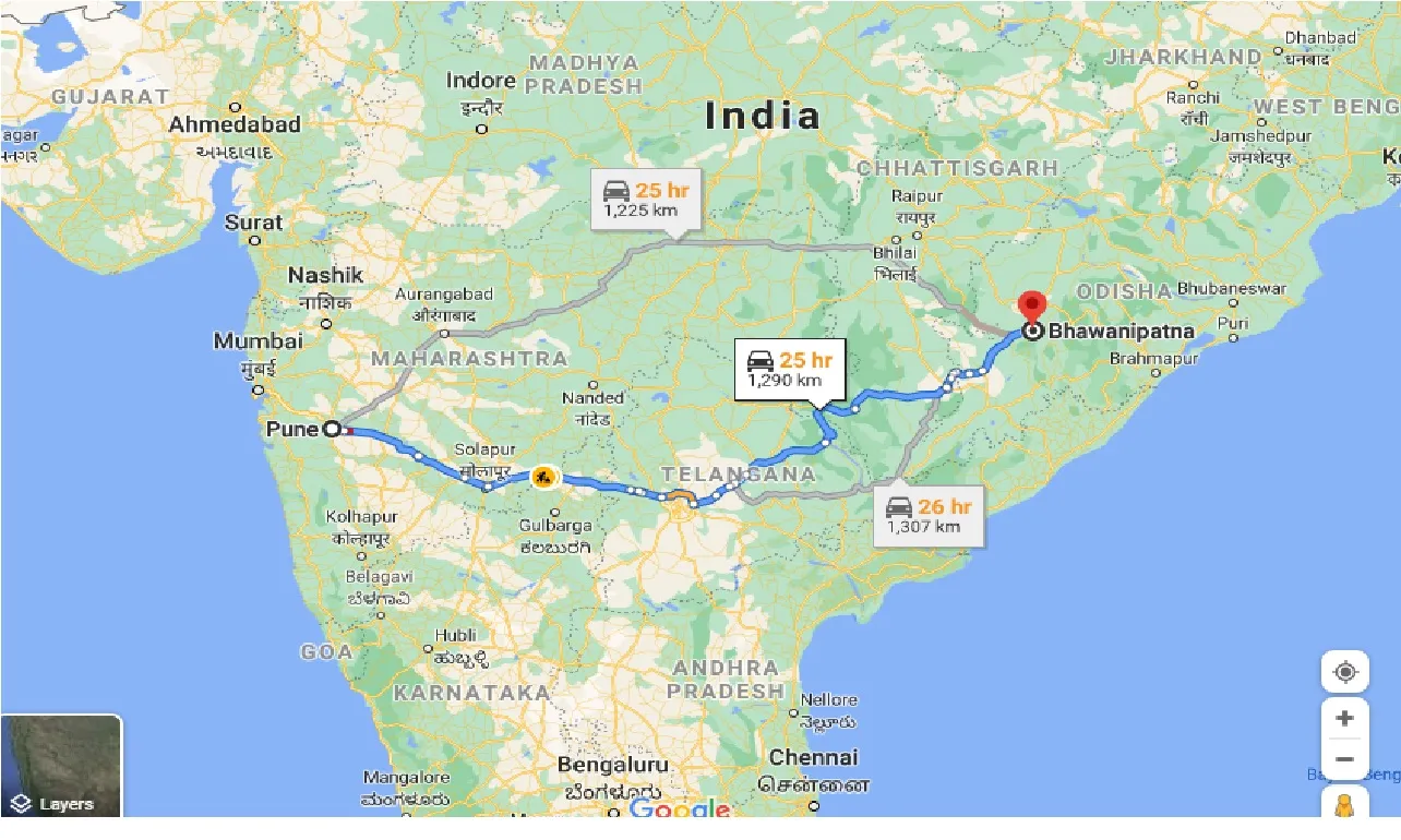 pune-to-bhawanpiatna-one-way