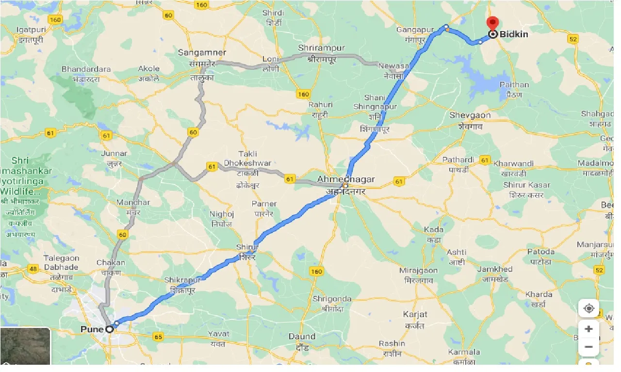 pune-to-bidkin-one-way