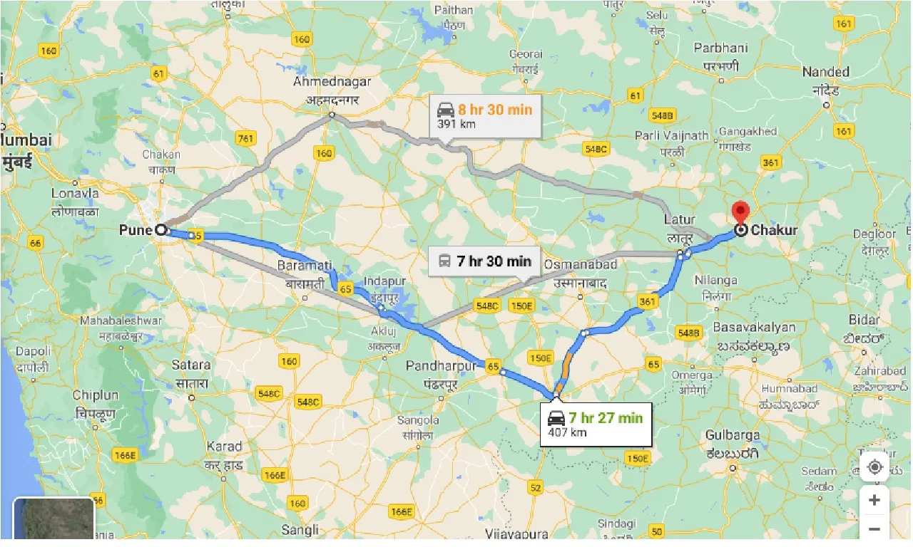 pune-to-chakur-taxi