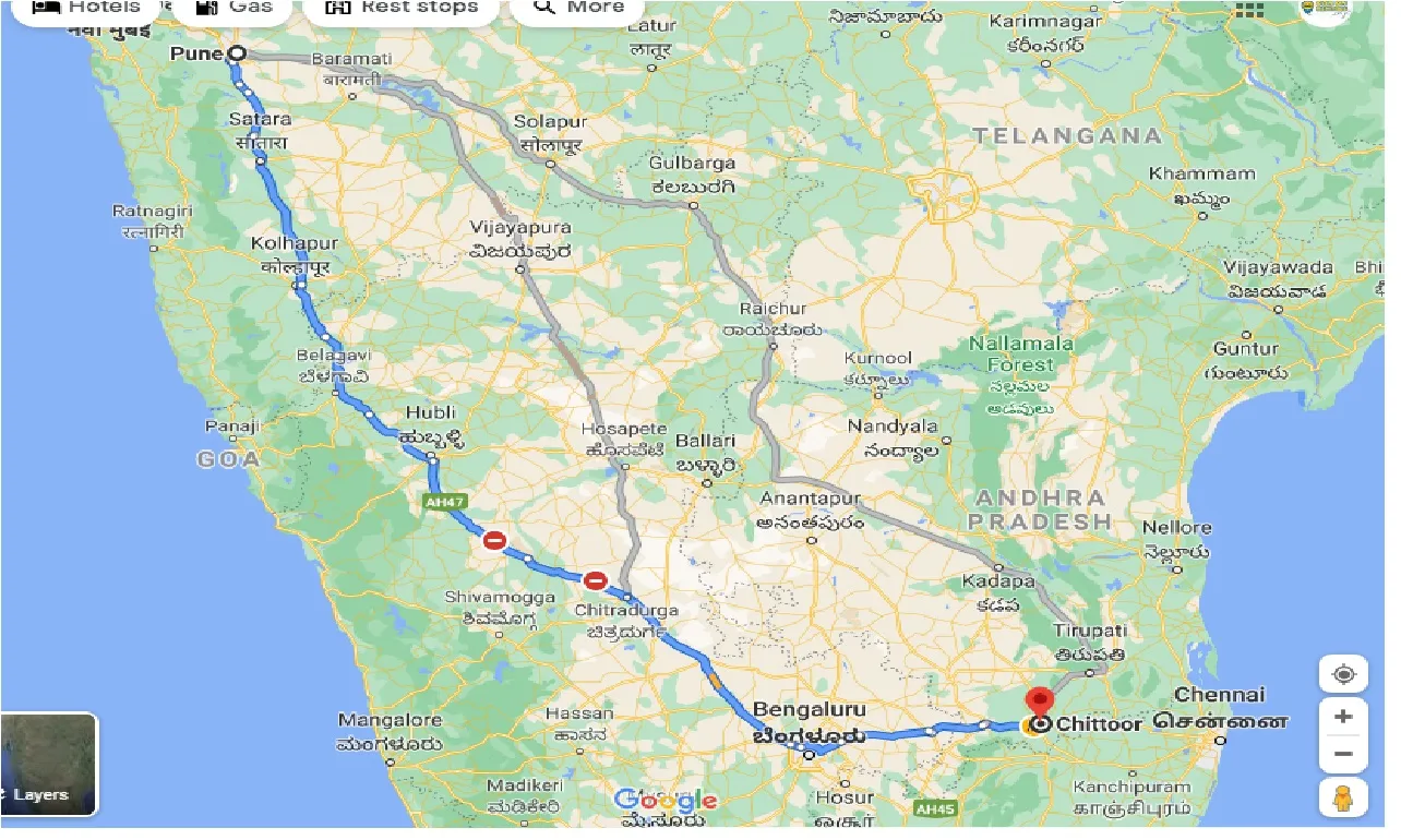 pune-to-chittoor-one-way