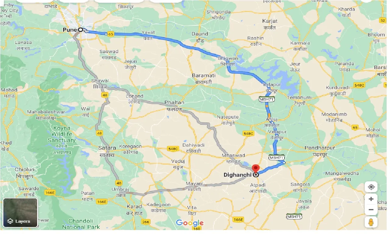 pune-to-dighanchi-taxi