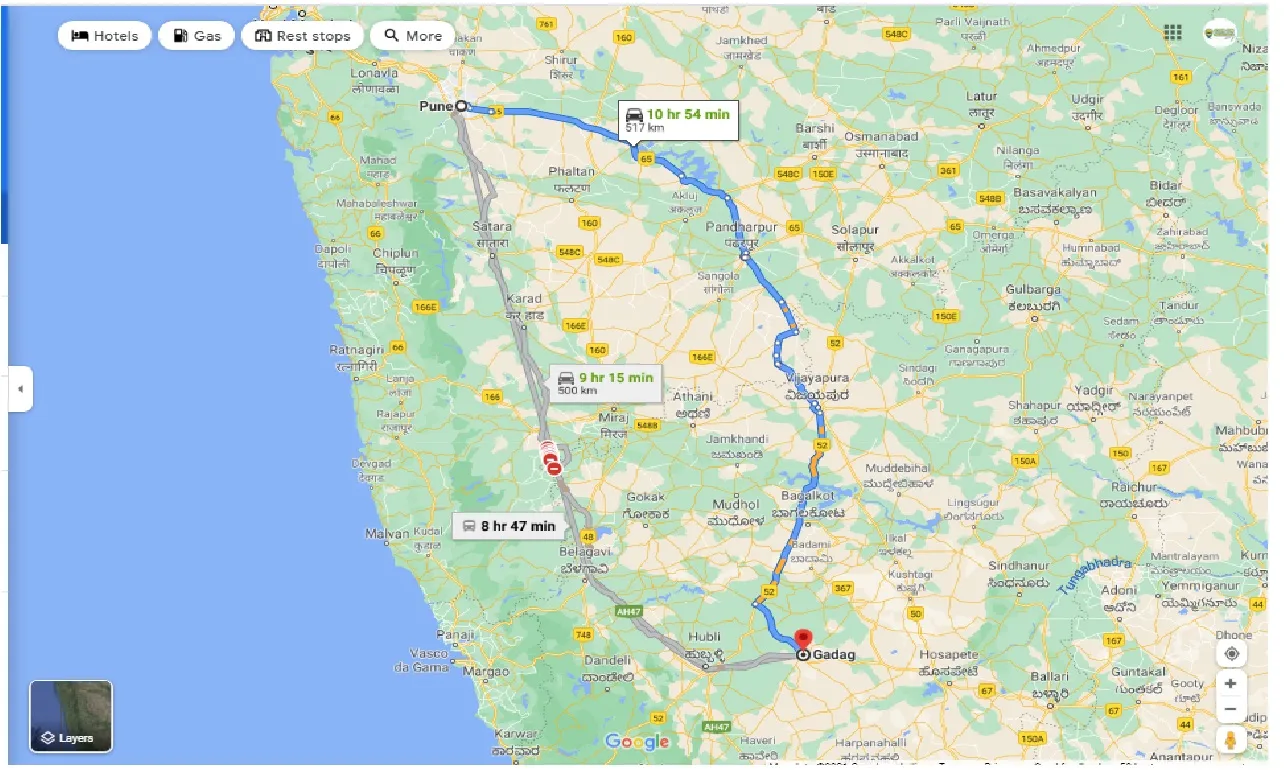 pune-to-gadag-round-trip