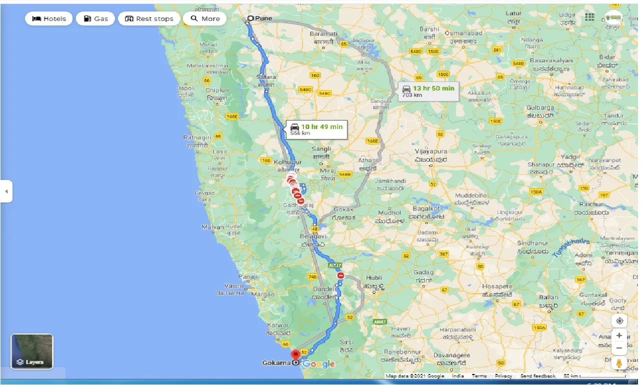 pune-to-gokarna-one-way