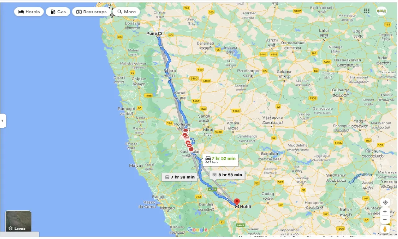 pune-to-hubli-one-way