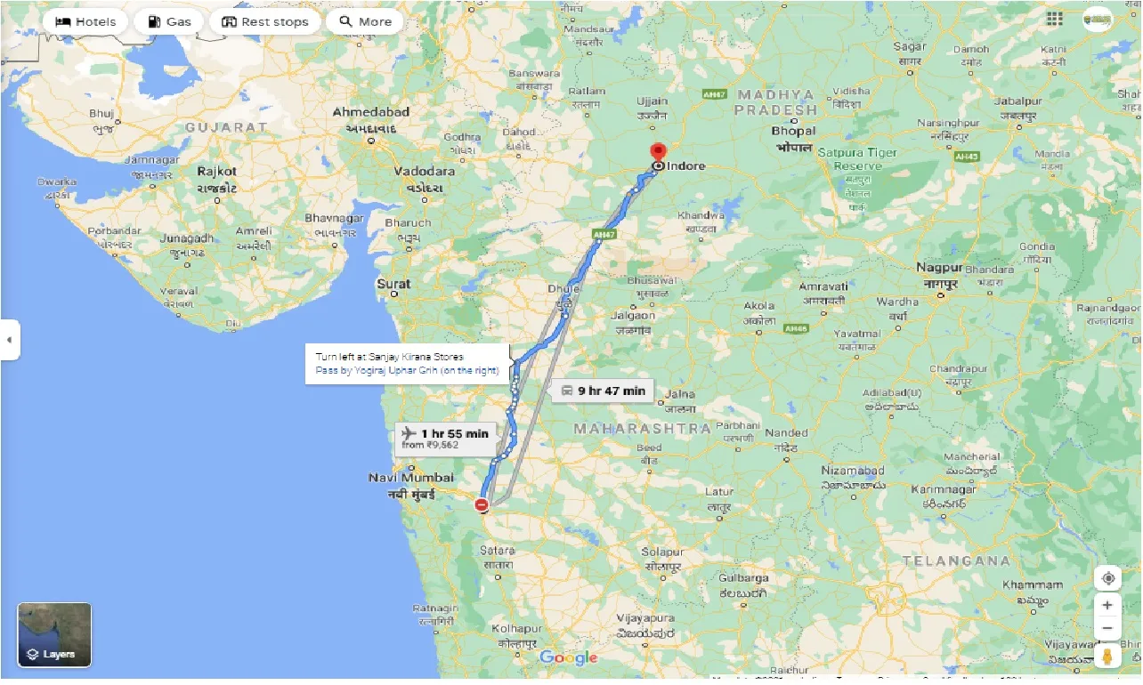pune-to-indore-round-trip