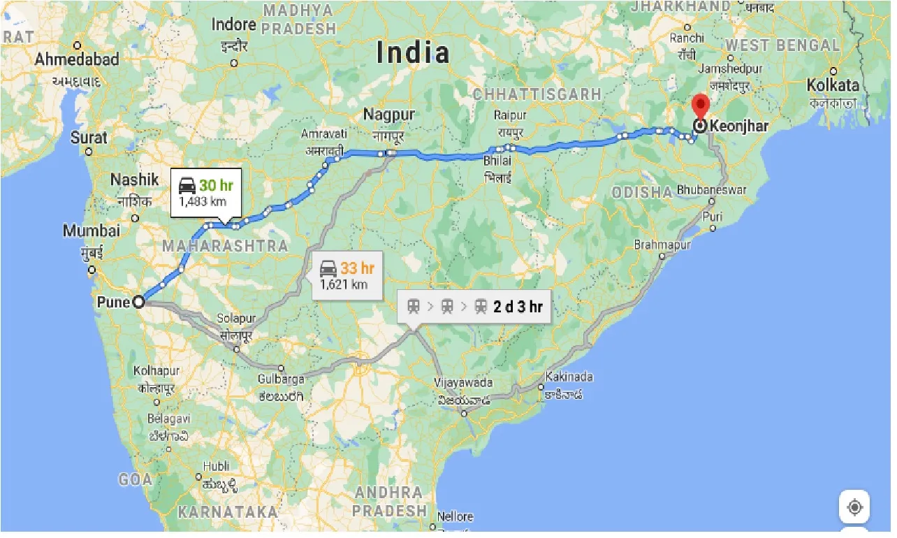 pune-to-keonjhar-one-way