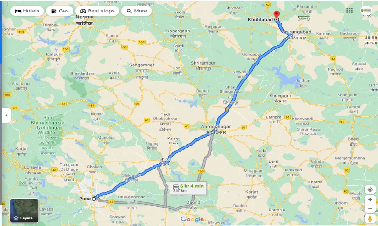 pune-to-khuldabad-round-trip