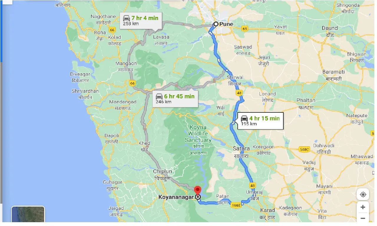 pune-to-koyananagar-one-way
