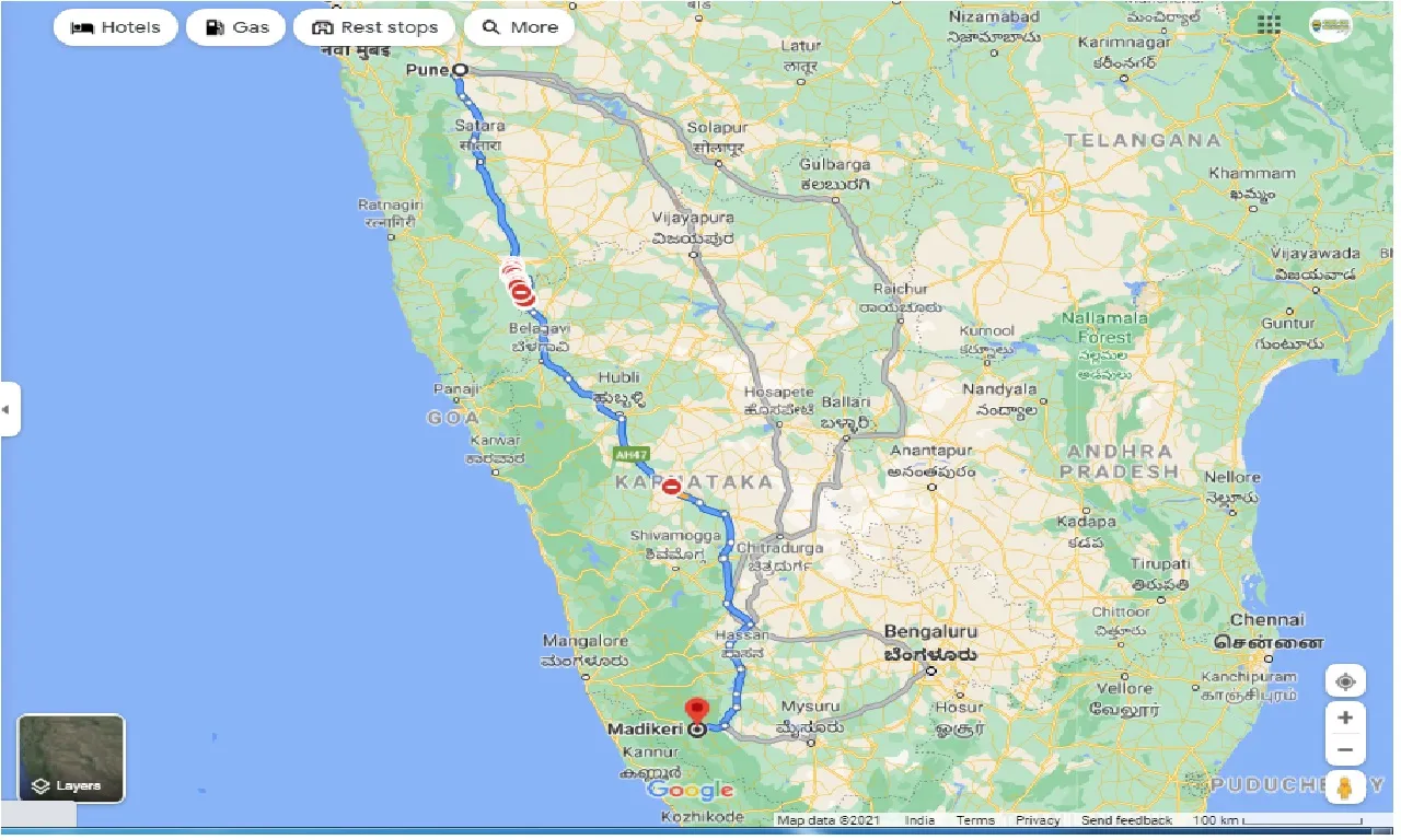 pune-to-madikeri-one-way