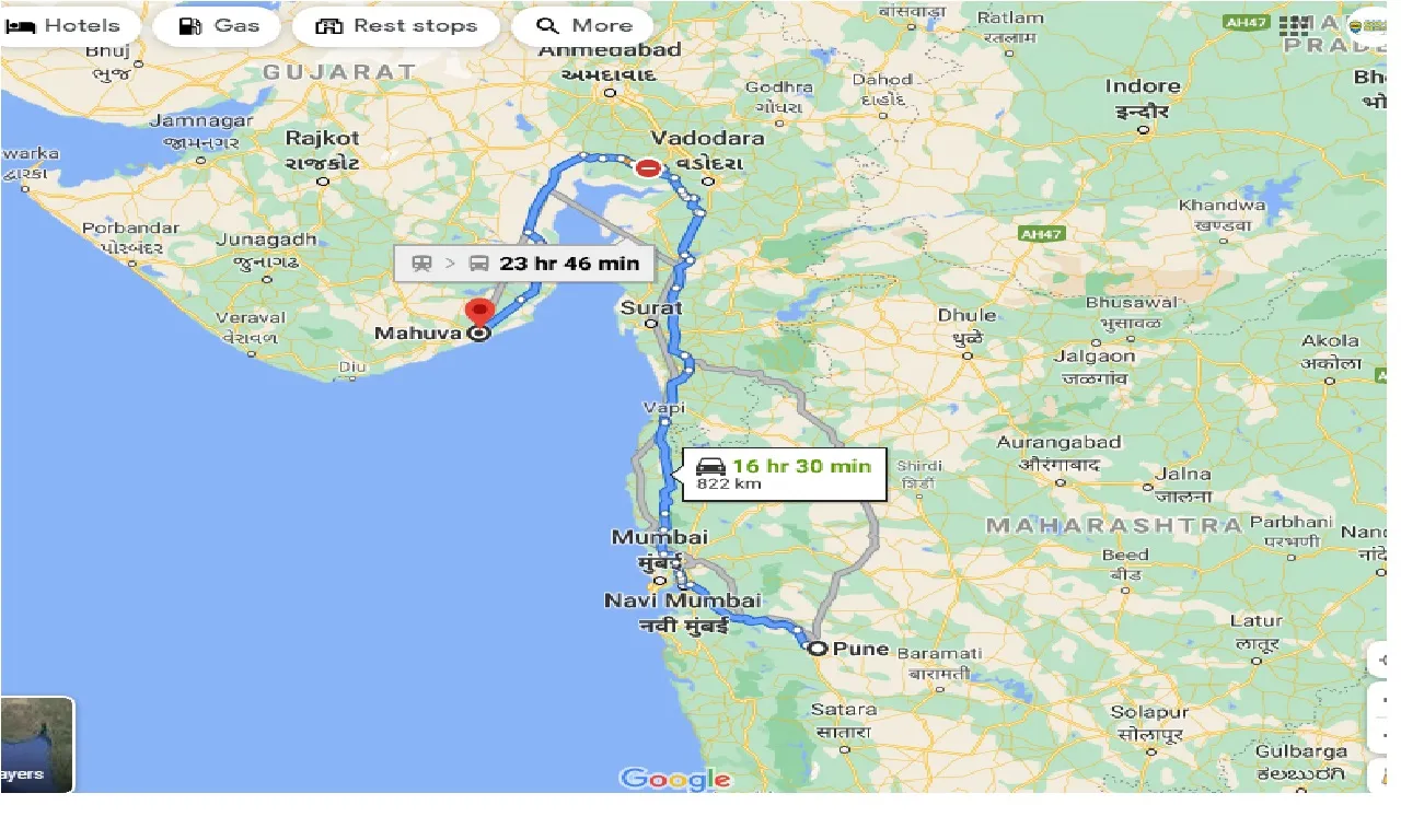 pune-to-mahuva-taxi