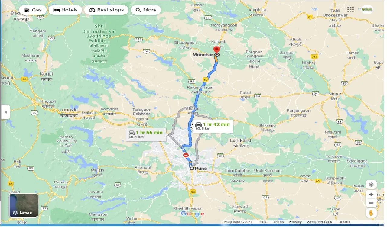 pune-to-manchar-round-trip