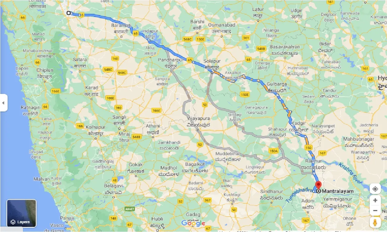 pune-to-mantralayam-one-way