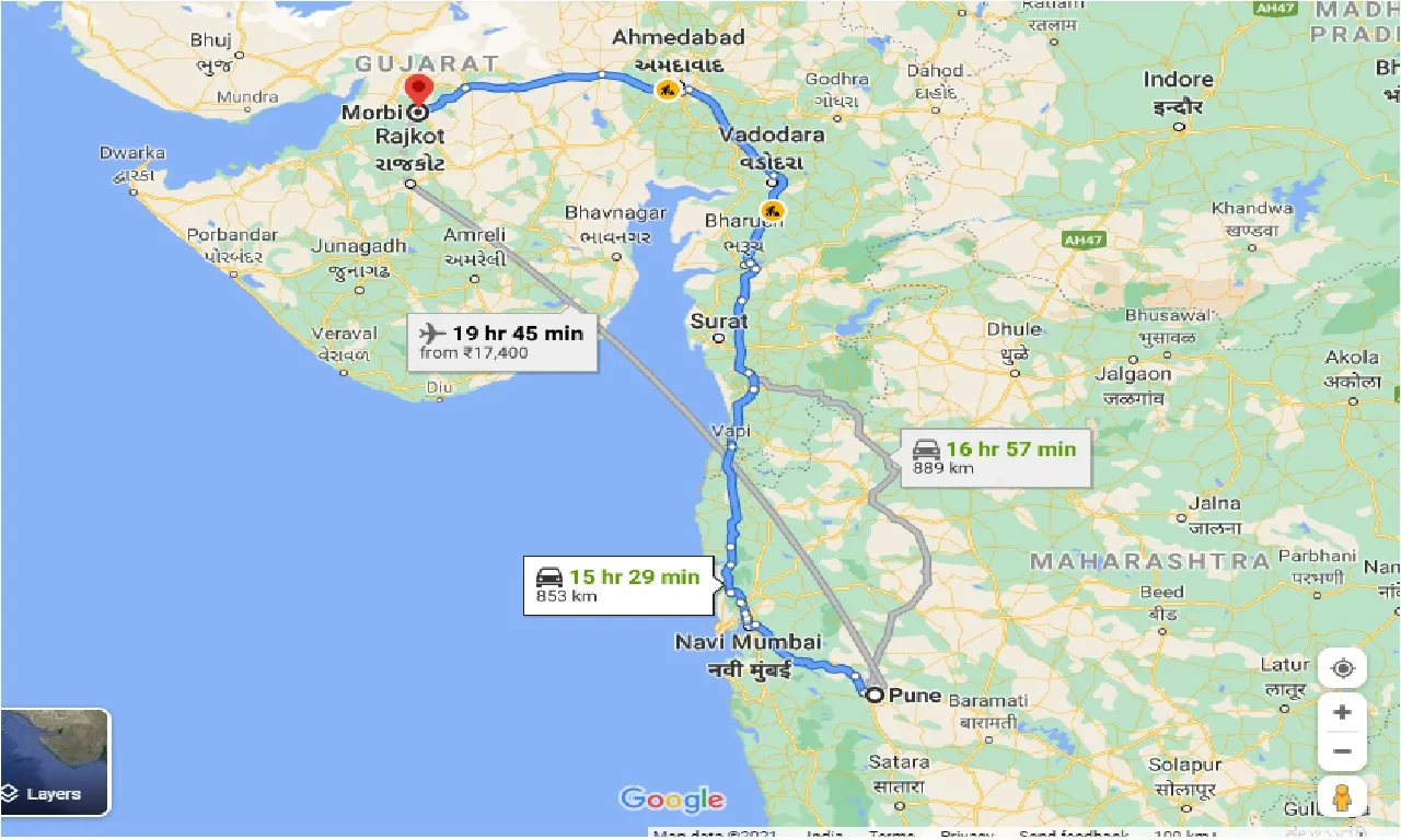 pune-to-morbi-one-way