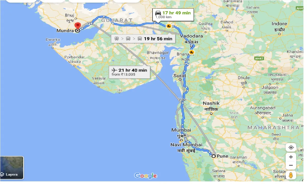 pune-to-mundra-taxi