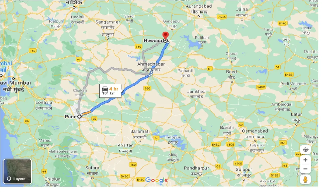 pune-to-newasa-taxi