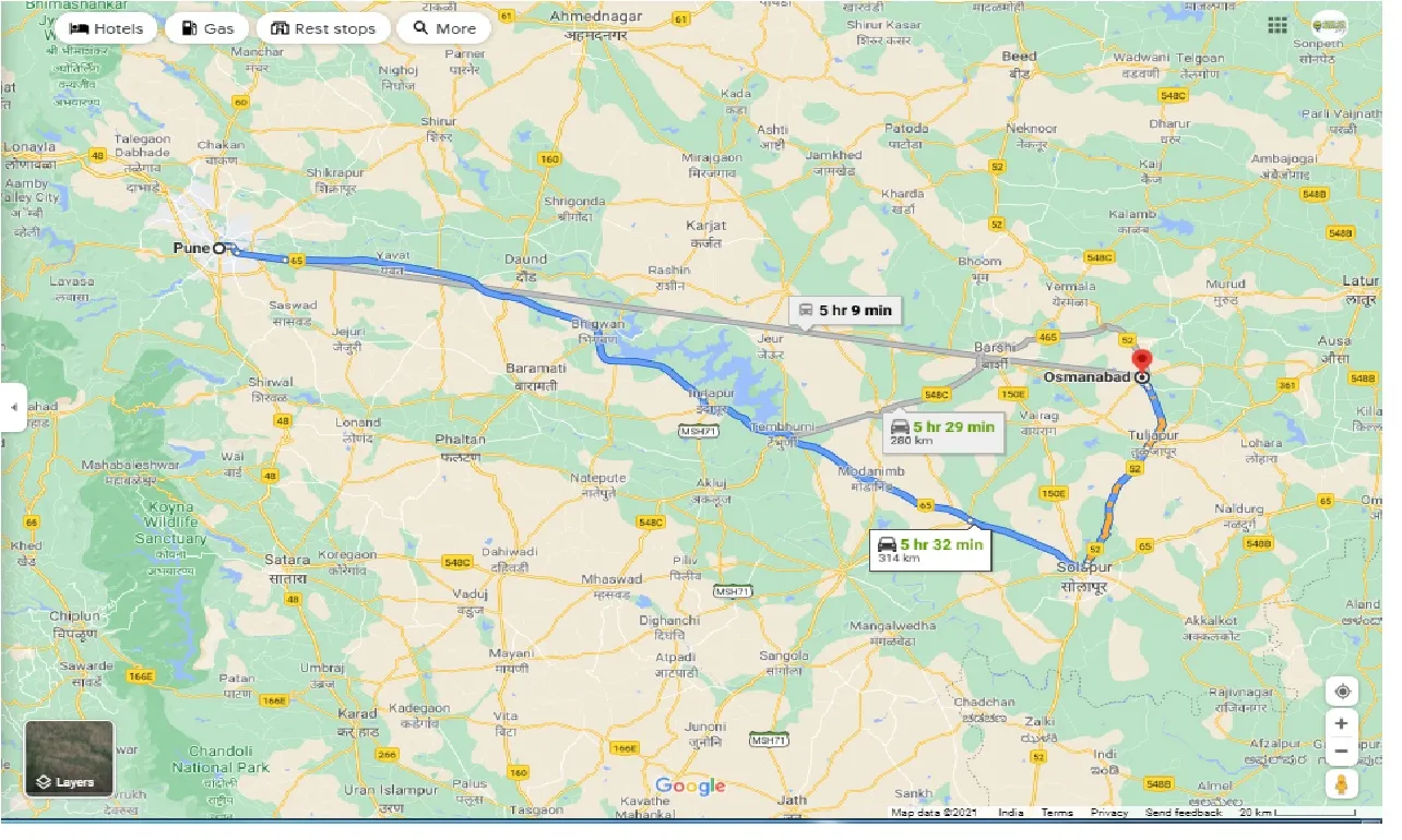 pune-to-osmanabad-one-way