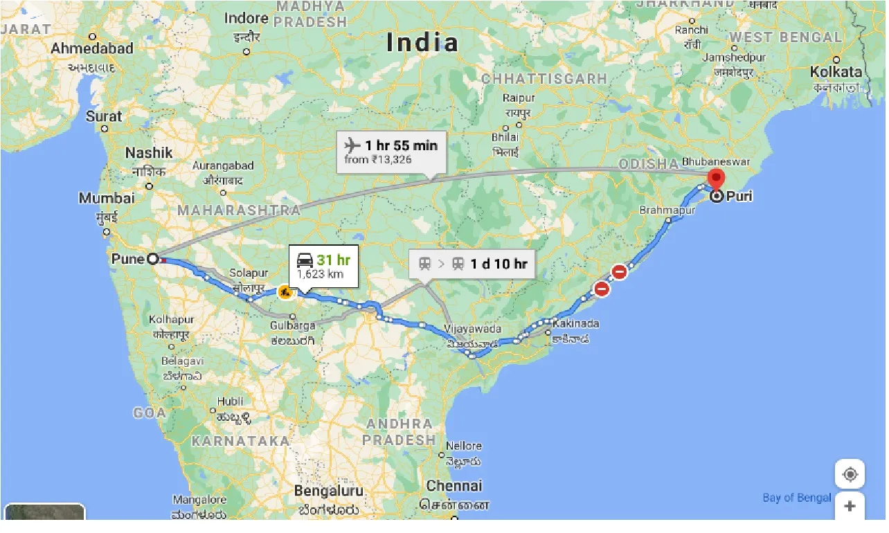 pune-to-puri-odisha-one-way