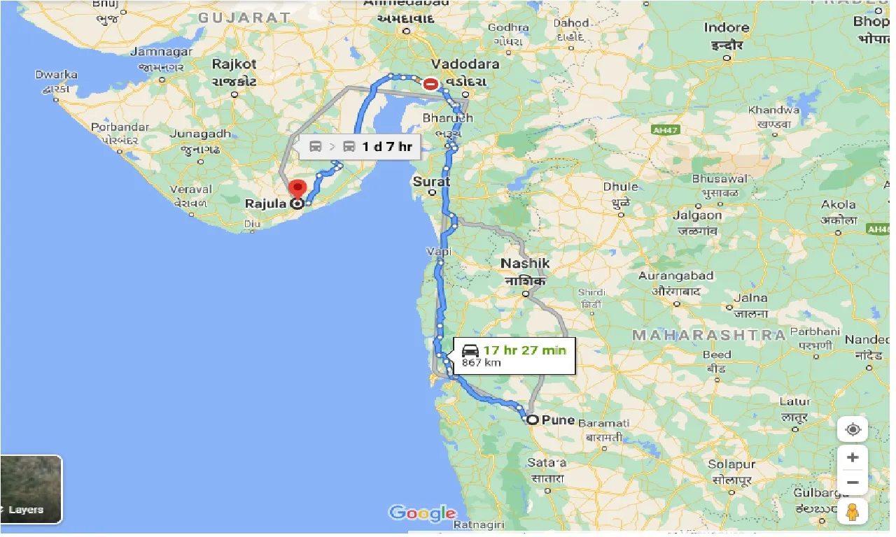 pune-to-rajula-taxi
