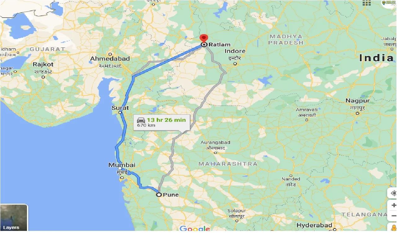 pune-to-ratlam-one-way