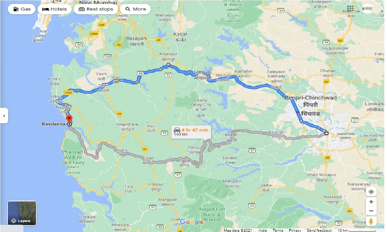 pune-to-revdanda-one-way