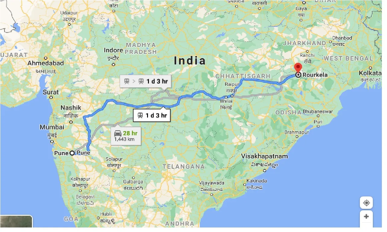 pune-to-rourkela-taxi