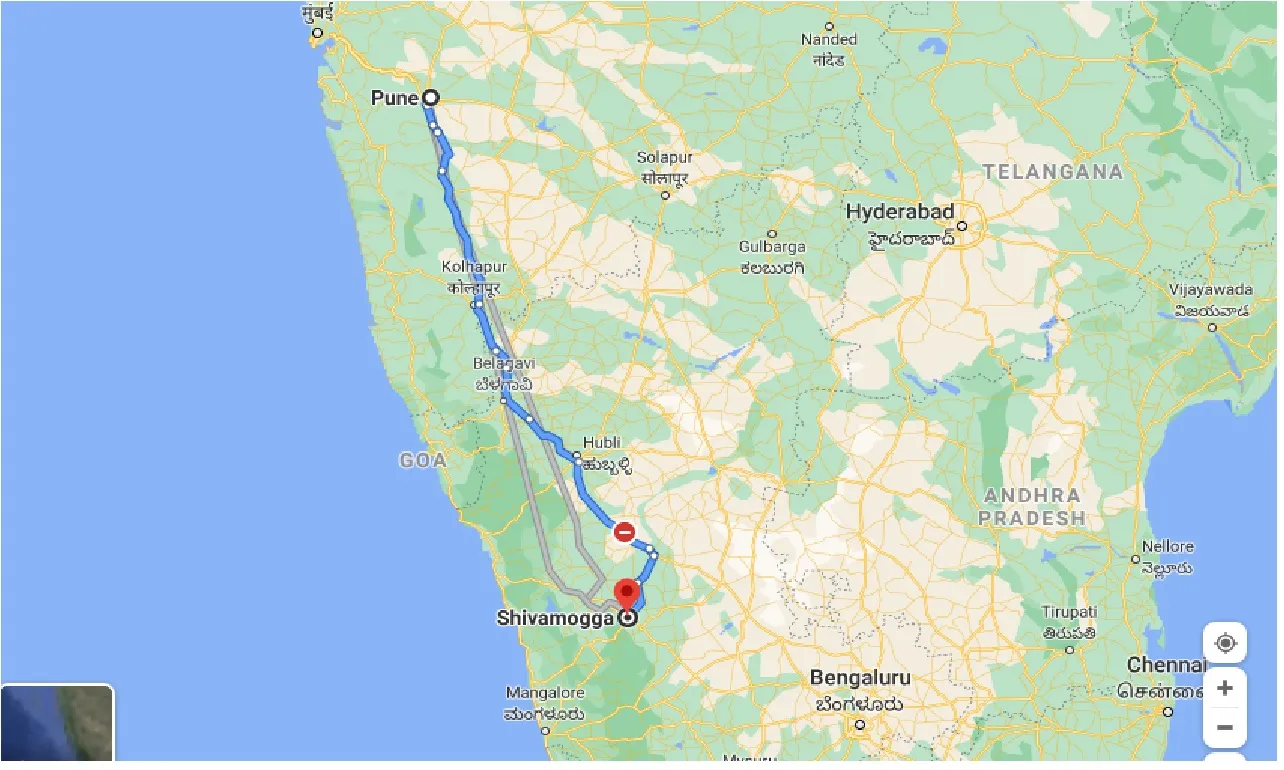 pune-to-shivamogga-taxi