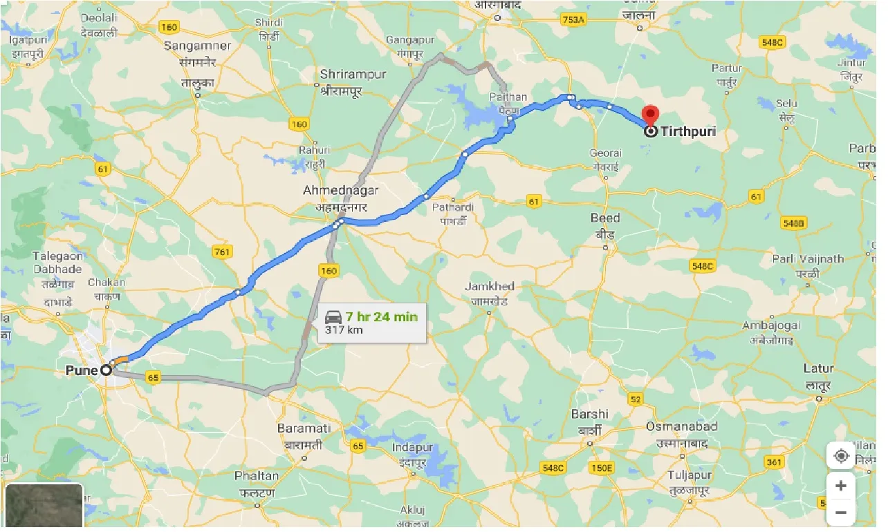 pune-to-tirthpuri-taxi