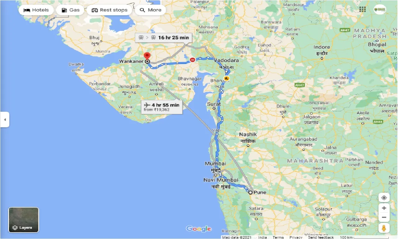 pune-to-wankaner-one-way