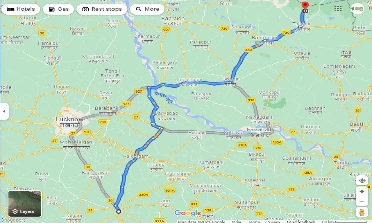 raebareli-to-baghail-khand-taxi