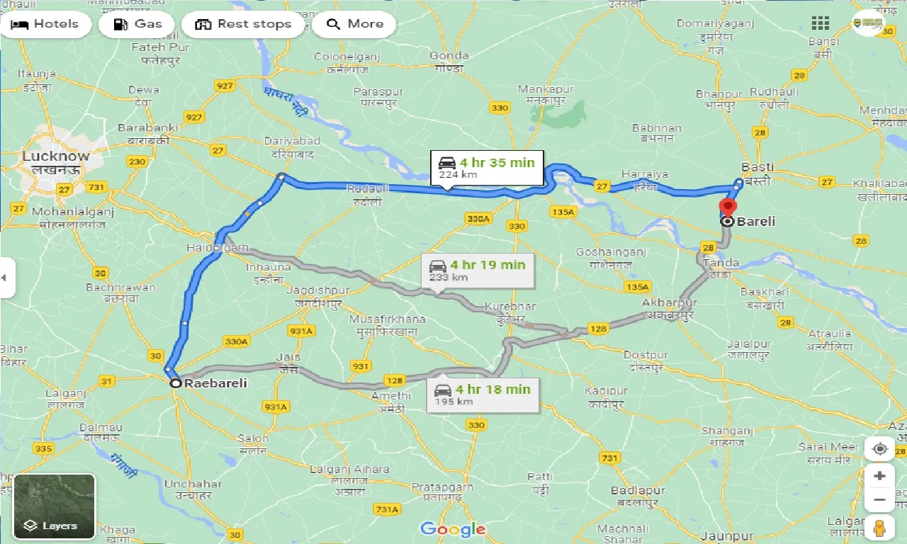 raebareli-to-bareli-one-way