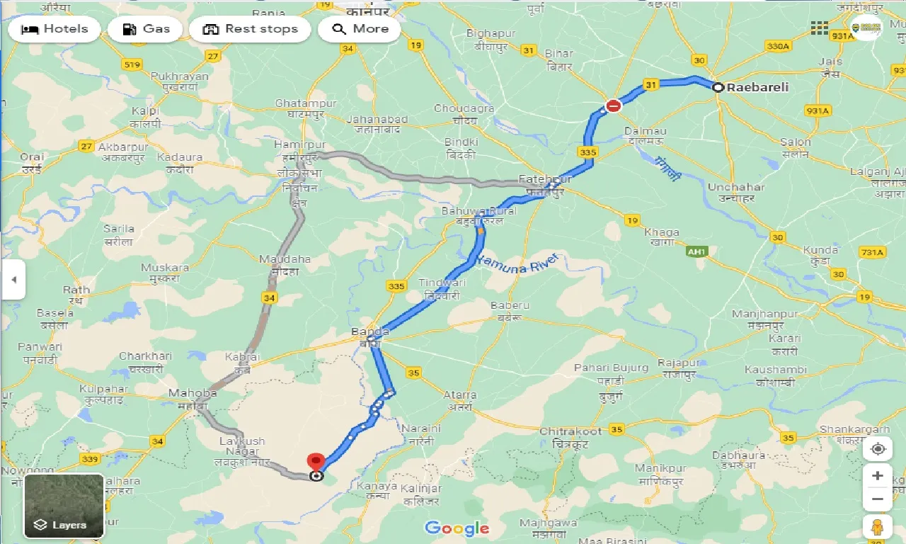 raebareli-to-chandla-taxi