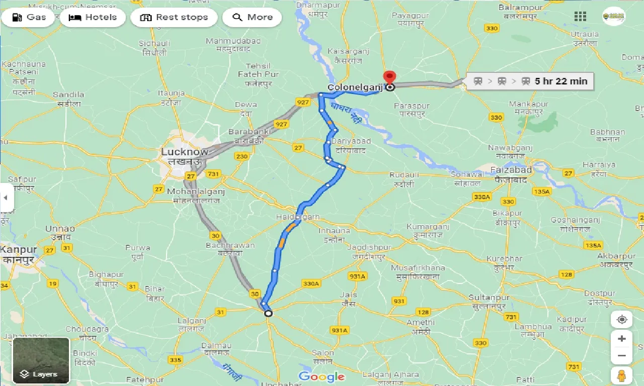 raebareli-to-colonelganj-taxi