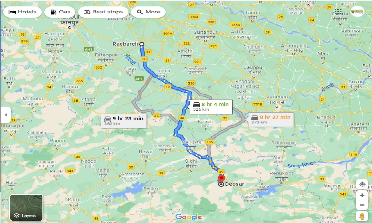 raebareli-to-deosar-taxi