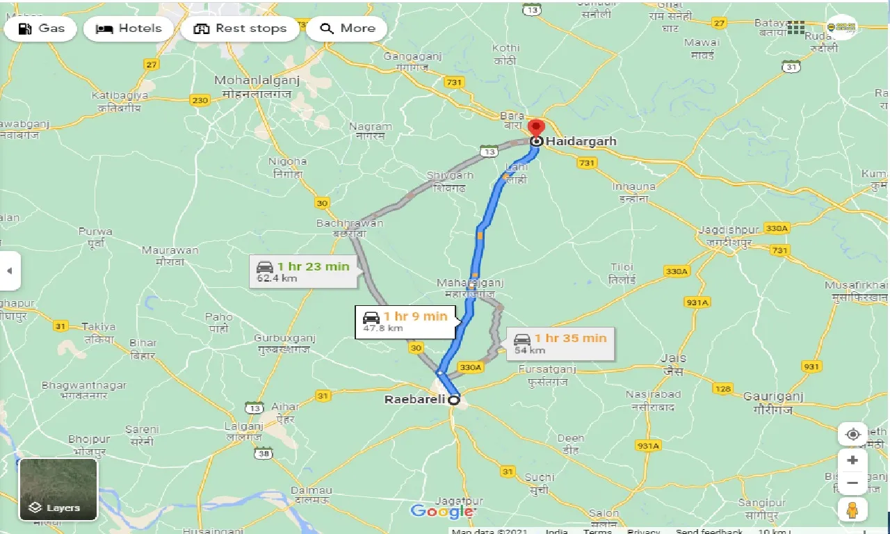 raebareli-to-haidargarh-one-way