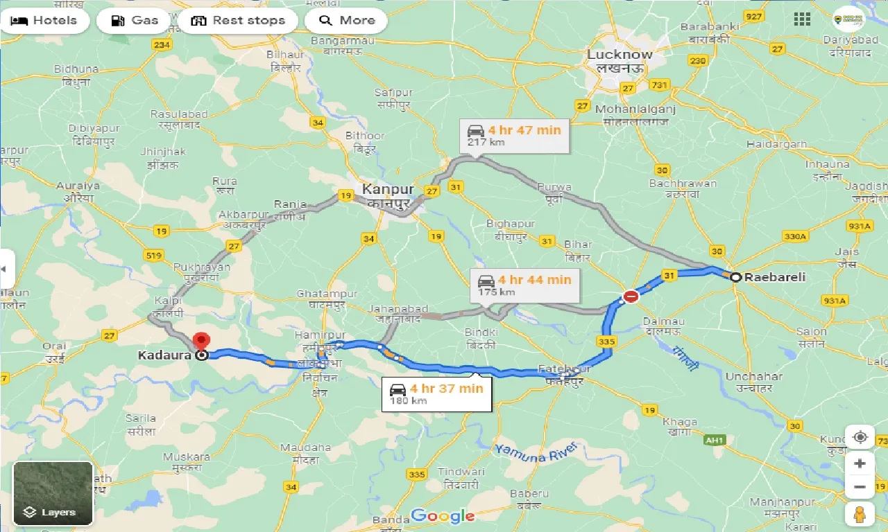 raebareli-to-kadaura-taxi