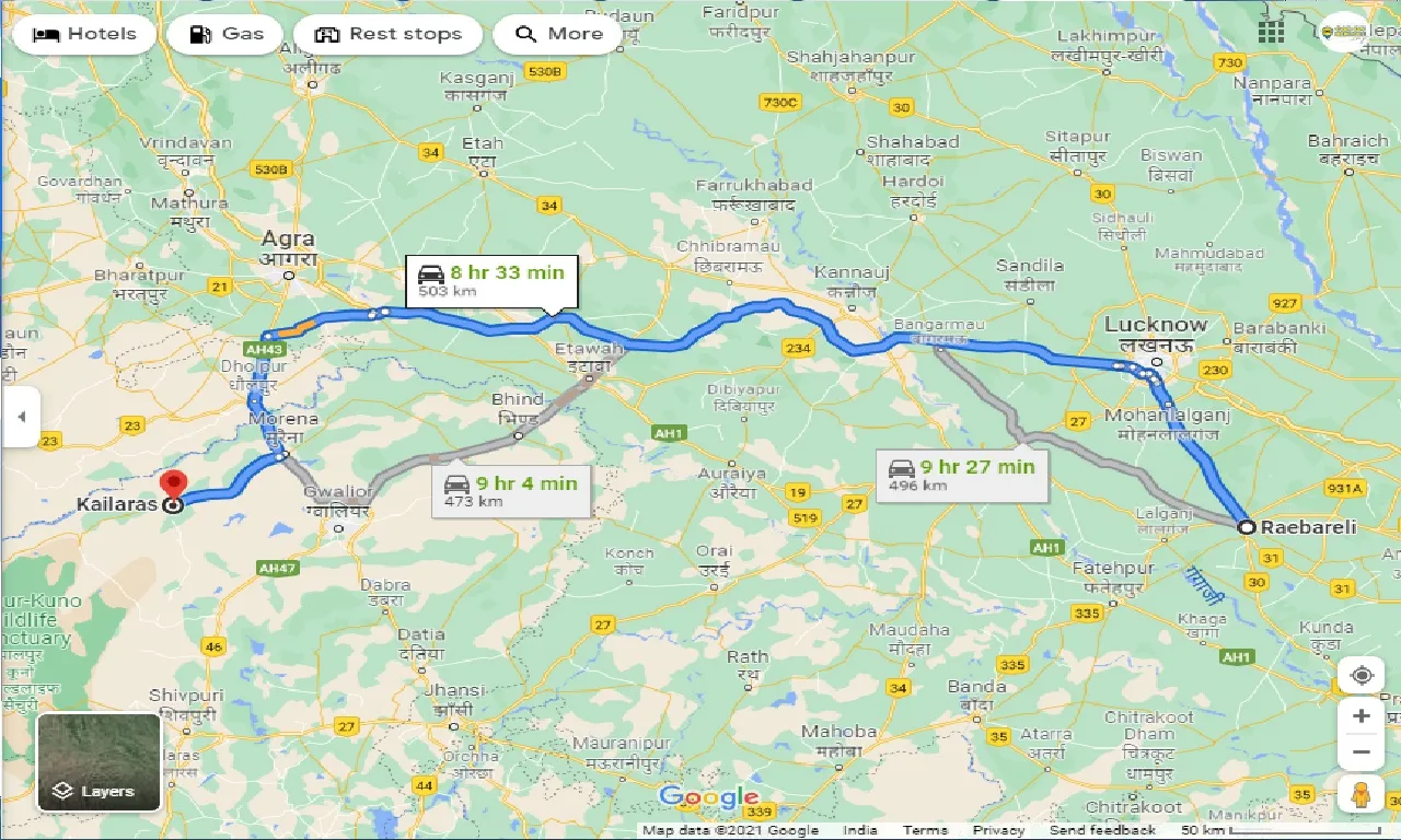 raebareli-to-kailaras-taxi