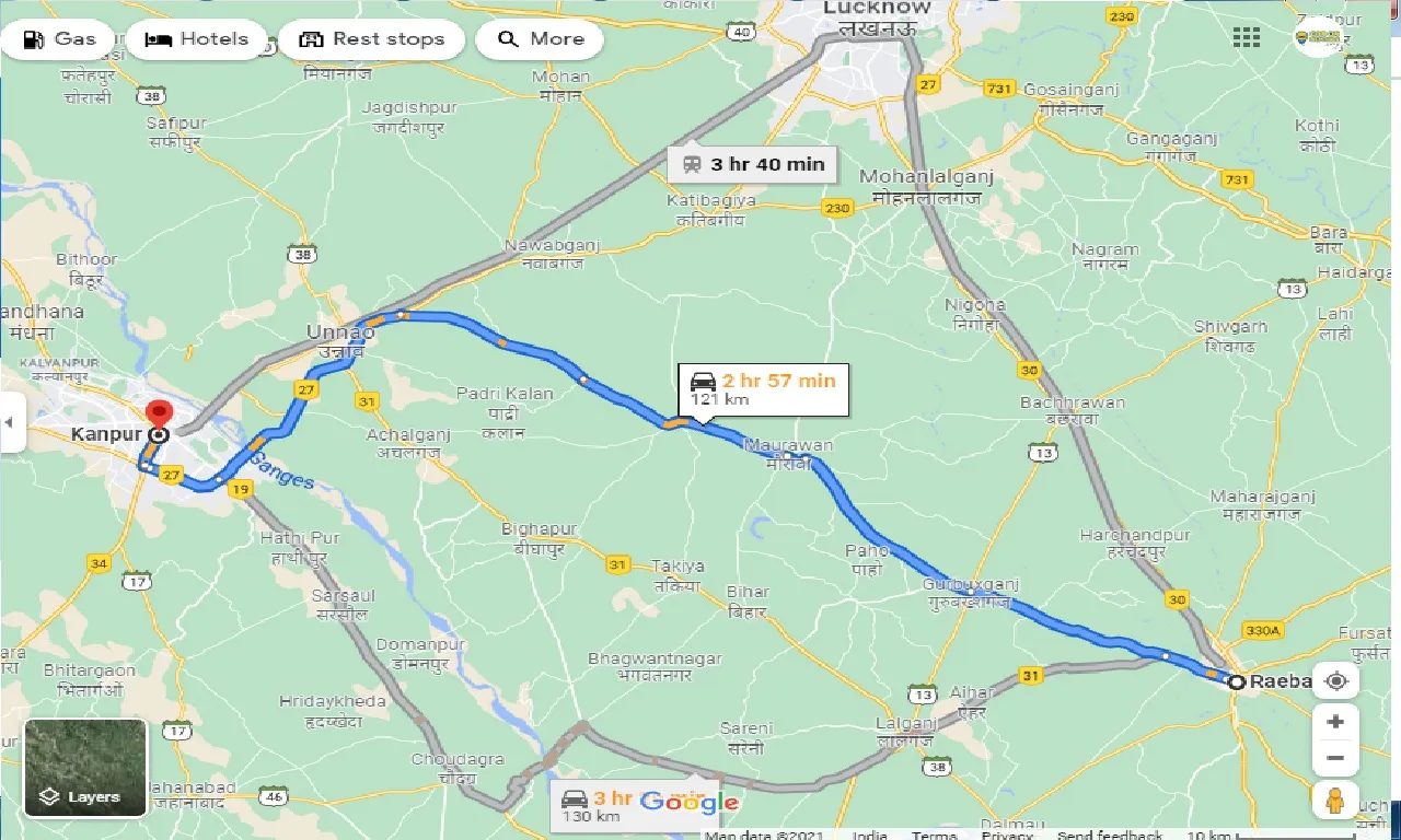 raebareli-to-kanpur-taxi