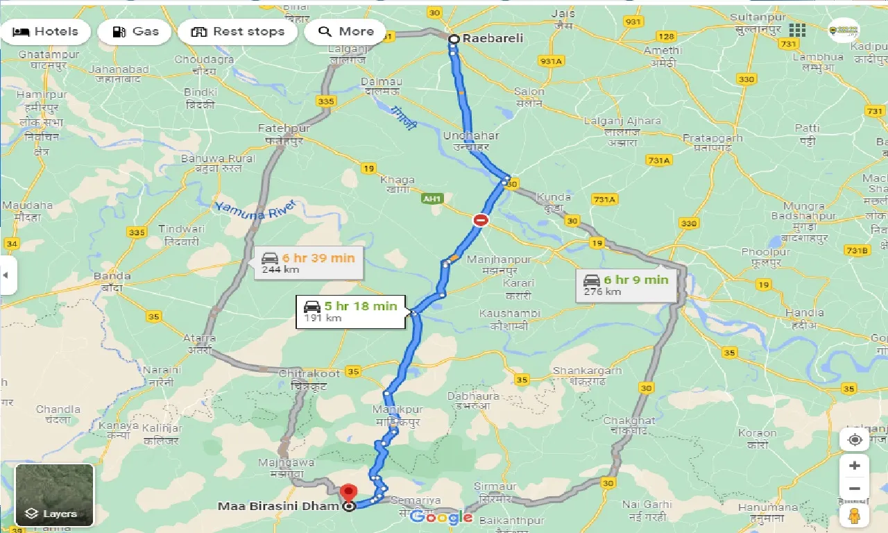 raebareli-to-maa-birasini-dham-taxi