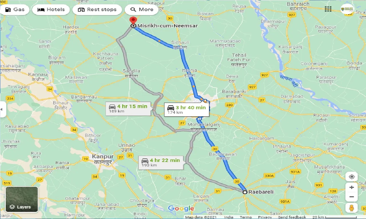 raebareli-to-misrikh-cum-neemsar-taxi