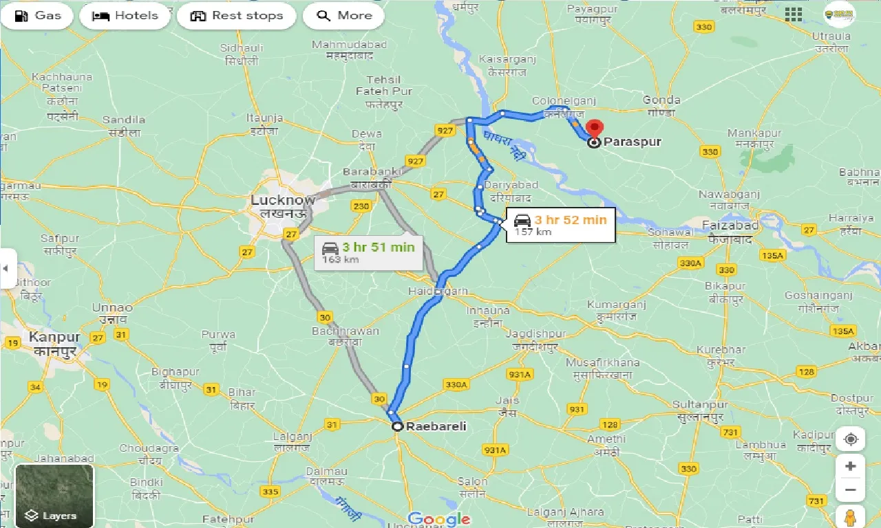 raebareli-to-paraspur-taxi