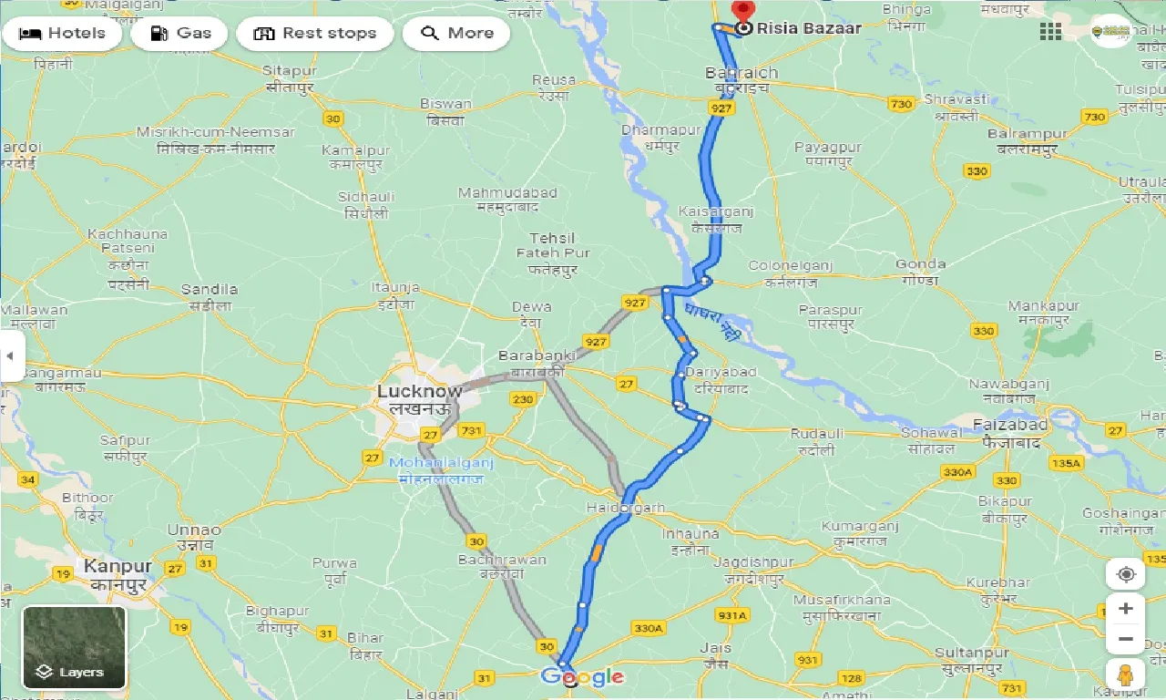 raebareli-to-risia-bazaar-one-way